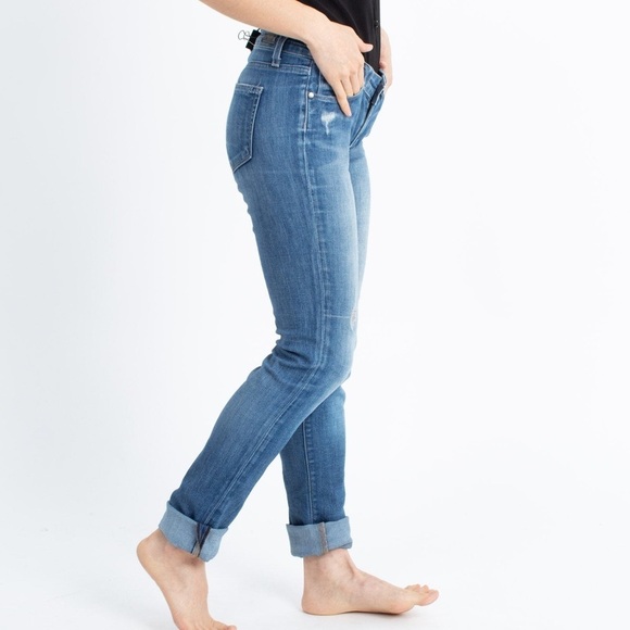 PAIGE Jimmy Jimmy Skinny Jeans- Mid Rise Slim Leg Jeans- Size 28 - Picture 1 of 12